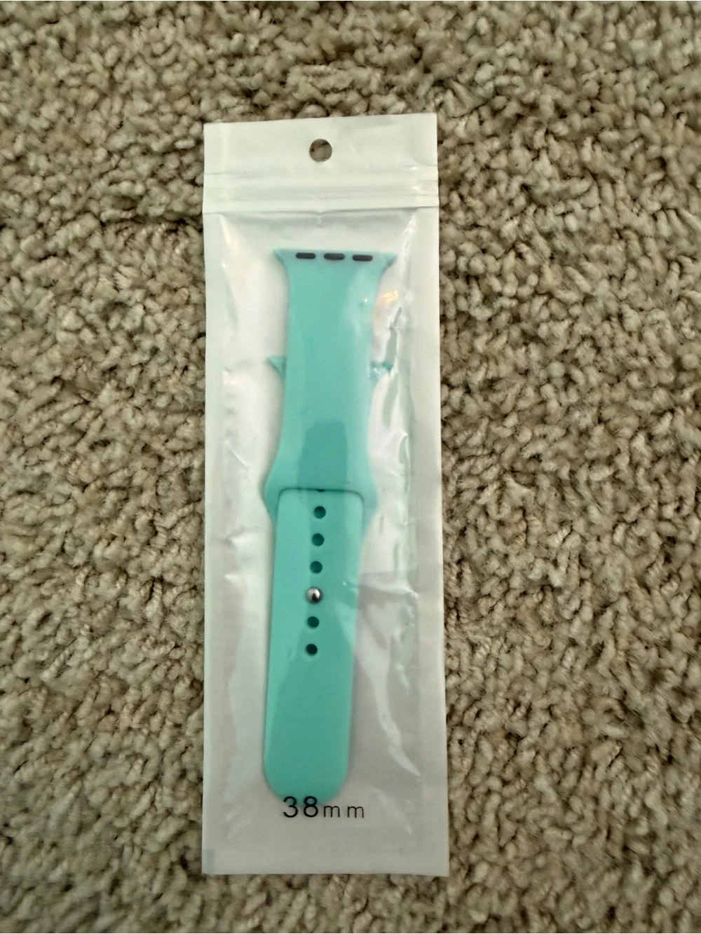 38mm Teal Silicone Watch Band for Apple Watches